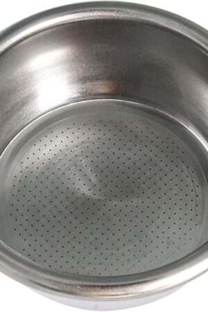 54mm Coffee Stainless Filter Basket, Two Cup-Single Wall, Non-pressure Filter Accessories Compatible with Breville 54mm Portafilter, Fit Breville Barista Express/Pro/Touch, Infuser, Duo-Temp Pro