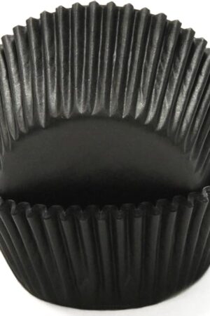 Chef Craft Classic Cupcake Liners, 50 count, Black