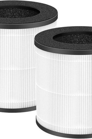 AP050 AP100 Filters For Air Purifier,Compatible with Tailulu AP050/AP100/AP052 Air Purifier,3-stage Filtration Filter, Activated Filters,2pack