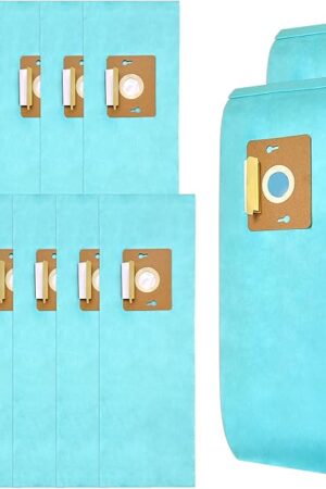 12 Pack Type F Vacuum Bags for Riccar Supralite R10E, Rsl1, Rsl1a, Ral1ac, Rsl2, Rsl3, Rsl3c, Rsl4, Rsl5, Rsl5c & Simplicity Freedom F3600, F3500, F3400, F3300, SF1 Uprights #Part RFH6 RSL-6 SFH6