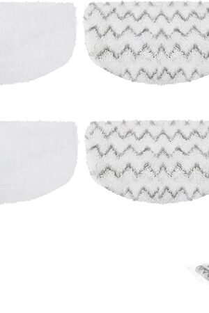 4 PACK Steam Mop Replacement Pads Compatible with Bissell Powerfresh Steam Mop 1940 1806 1544 2075 2685A 2181 2814 Series, Model 1940A 1940W 19405 2075A 2685A 5938, Microfiber Washable, Reusable