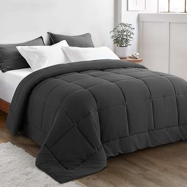 Cooling Lightweight Down Alternative Quilted Comforter Duvet Insert