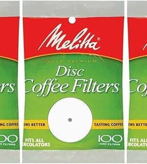100-Pack Disc Coffee Filters