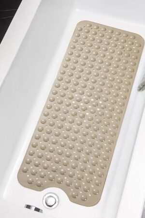 Bathtub Mat 39×16 Inches Brown