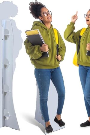 Custom Life Size Cardboard Cutout | Personalized High Resolution Stand Up | Upload Your Own Photo - Perfect for Wedding, Graduation, Birthday, 1-8 ft