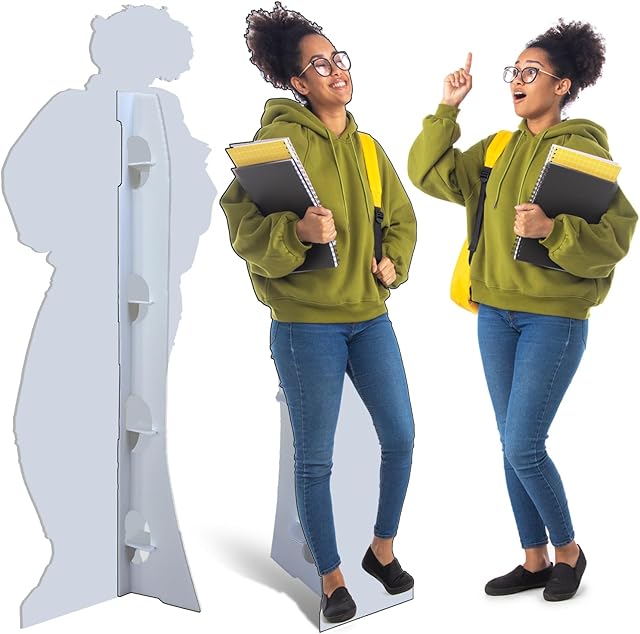 Custom Life Size Cardboard Cutout | Personalized High Resolution Stand Up | Upload Your Own Photo - Perfect for Wedding, Graduation, Birthday, 1-8 ft
