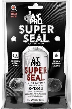 A/C Pro Super Seal AC Stop Leak Kit with Dispensing Hose - 3 OZ