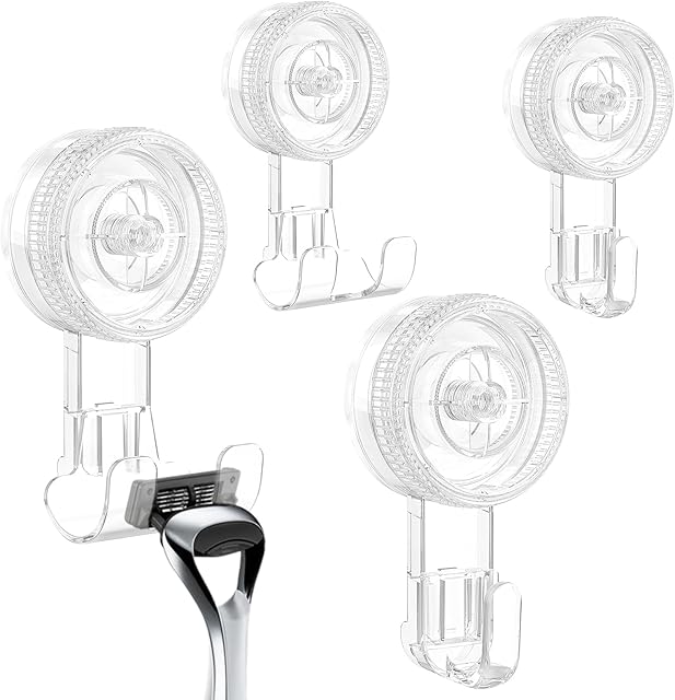 4Pcs Vacuum Suction Hooks Suction Cup Hooks