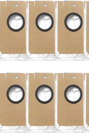 10 Packs Dust Bgas for Ionvac SmartClean V4 Self Emptying Robot Vacuum Cleaner Replacement 10 Vacuum Bags