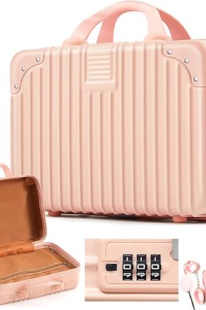 Amylove Toy Storage Organizer for Women and Men, 12.6 x 9.8 x 6.7 Inch, Pink