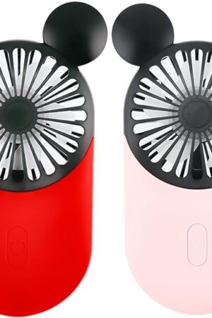 Cute Personal Mini Fan Handheld Portable Cute Mouse
