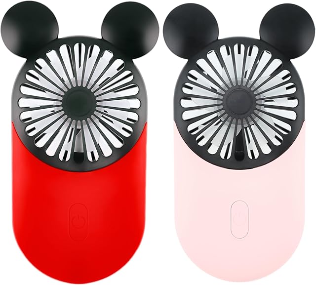 Cute Personal Mini Fan Handheld Portable Cute Mouse