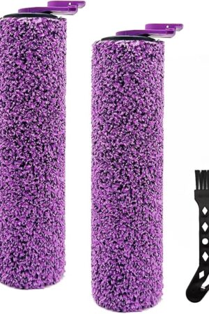Brush Roller Kit for Shark Steam Pickup 3-in-1 Steam Mop (Model ​​SD200/SD201/SD201C/SD201Q/SD205​) - 2 Brush Roll, 1 Cleaning Tool Replacement Parts