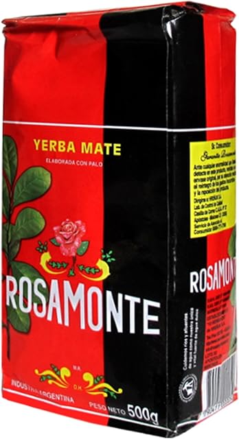 Yerba Mate Rosamonte x 500 g Argentina Green Leaf Tea Loose Herbal Bag 1.1 lb !!