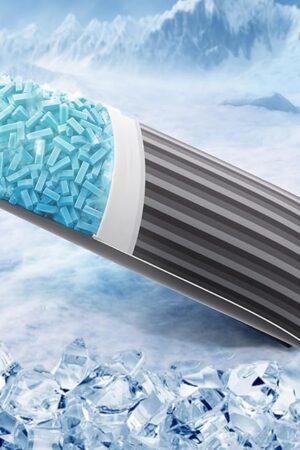 ZonLi Cooling Body Pillow for Adults, Long Pillow for Bed, Firm Body Pillow for Side Sleeper, Memory Foam Full Length Body Pillows Large -20x54 inch, Stripe