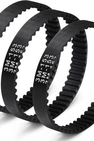 3PCS Soft Front Brush Belt Replacement Part 153-3GT-8 for Shark AZ1002 AZ1000 AX950 AX951 ZU782 Vacuum