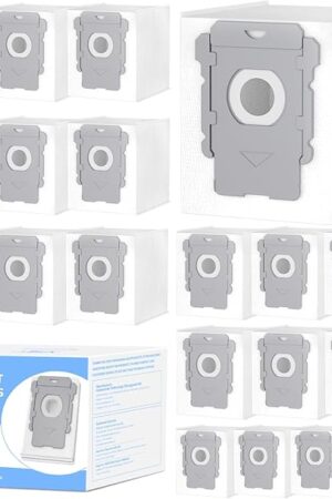 20 PACK Vacuum Bags Replacement Parts Compatible with iRobot Roomba i3, i3+,i7, i7+, j7, j7+,i7plus, i4, i4+,i6, i6+, i8, i8+,s9, s9+, s9plus,I & S & J Series Clean Base Automatic Dirt Disposal Bag