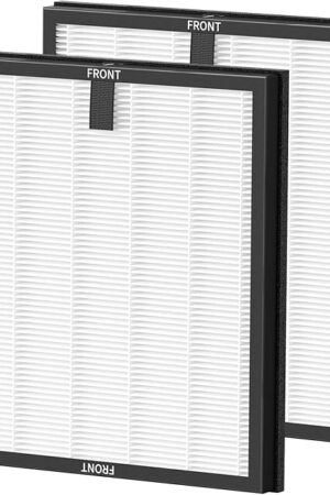 2 Pack HY4866 Replacement Filters for MORENTO/WESTHEY HY4866 Air Purifier and YIOU M1 Air Purifier, 3-in-1 H13 True HEPA Filter High-Efficiency Activated Carbon Filter, Enhanced Version