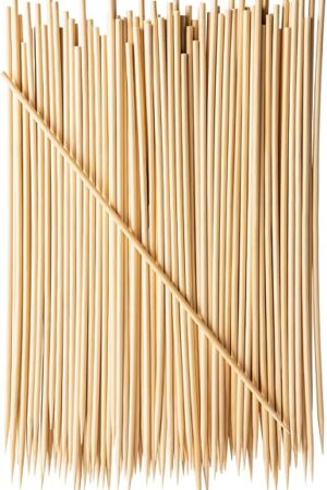 Comfy Package [12 Inch - 100 Count] Bamboo Skewers for Shish Kabob, Grilling, Fruits, Appetizers, and Cocktails