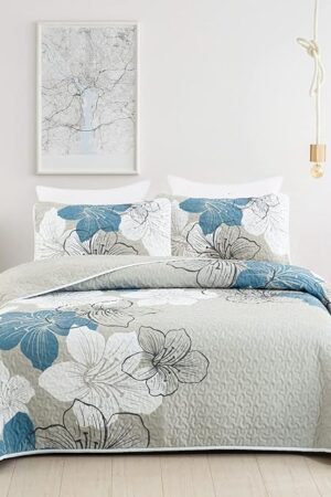 DJY Elegant Boho Quilt Set Coverlet Bedspread