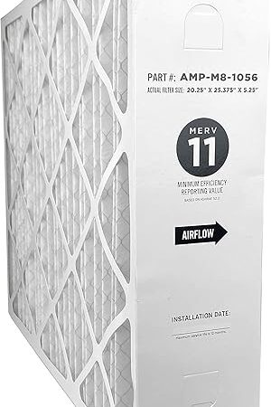 Clean Comfort AMP-M8-1056 - 20" x 25" x 5" Media Air Filter, MERV 11