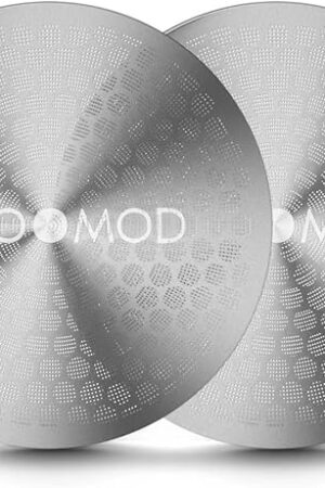 2 pack 53.35mm Espresso Puck Screen, 0.9mm 150μm Ultra Thin Coffee Espresso Filter Screen - Mesh Reusable Filter for Espresso Portafilter Filter Basket 54mm