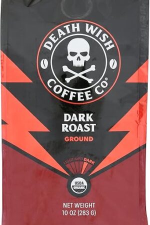 Death Wish Coffee Coffee Grnd Dark Roast 10 OZ