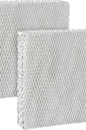 Alocs HC22P Humidifier Filter Pad Replacement for Honeywell HE100, HE150, HE220, HE225 HE240 HC22A1007, Aprilaire 110 220 Humidifier Filter Wicks (2 Pack)