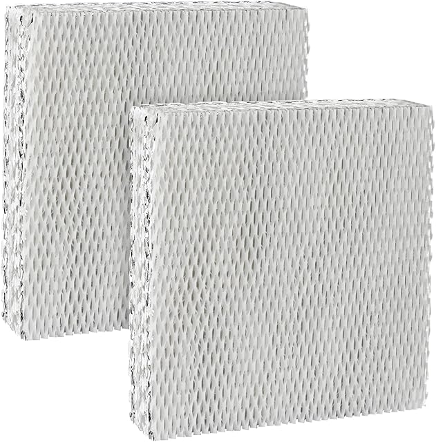 Alocs HC22P Humidifier Filter Pad Replacement for Honeywell HE100, HE150, HE220, HE225 HE240 HC22A1007, Aprilaire 110 220 Humidifier Filter Wicks (2 Pack)