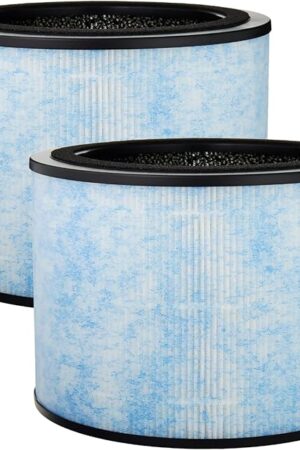 AP200 Replacement Filter for Instant AP200 Air Purifier, 3 IN 1, H13 True HEPA with High-Efficiency Activated Carbon and Pre-Filter, 2 Pack
