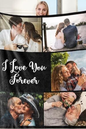 Custom Blanket, Personalized Throw Blankets, Customized Photo Blanket