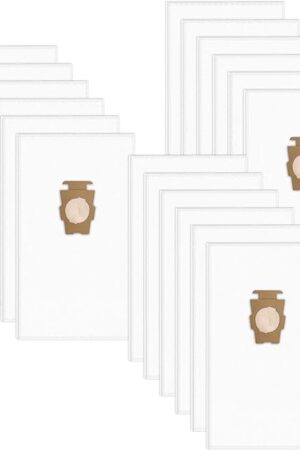 18 Pack 204814 Vacuum Bags Compatible with Kirby, Micron Magic Vacuum Cleaner Bags Fit for Kirby Avalir/Sentria/Ultimate G Series Models Replaces 204811 205811 F-Style & Twist-Style