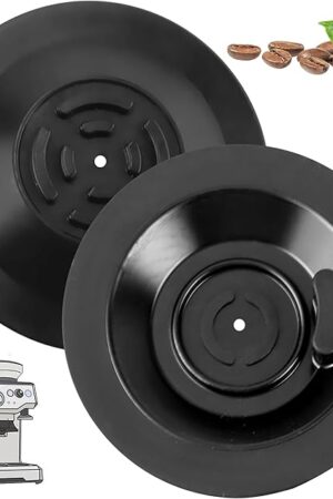 BOGDA Espresso Backflush Cleaning Disc 54mm, 2 Pack Fit For Bre-Ville Cleaning Disc And Bre-Ville Part BES870XL/11.2 Rubber Disks, BES870XL/ BES878BSS/ BES880 etc
