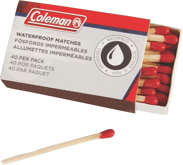 Coleman Waterproof Matches (4 Pack)