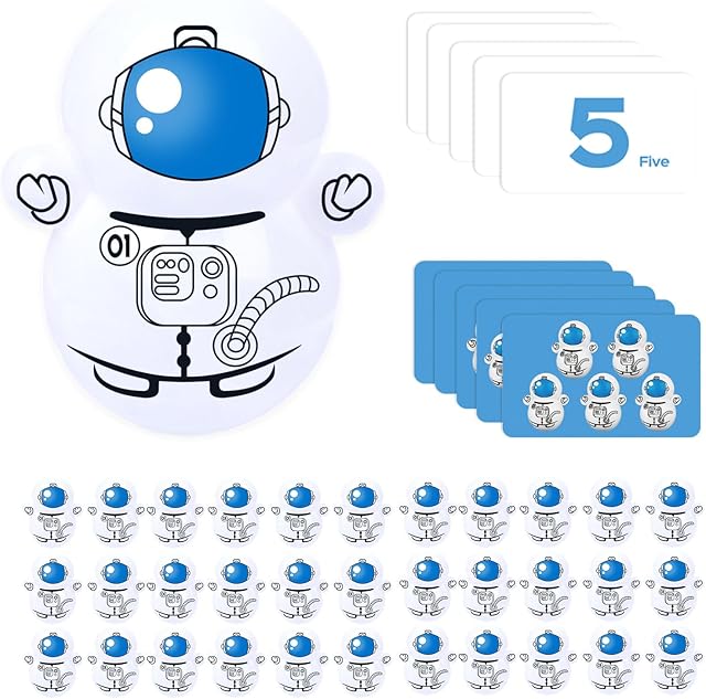 The Educational Toys for Kids 50PCS Math Counting Game for Autism Tumbler Toys for Boys Girls Birthday Gifts Learn Numbers & Math Homeschool Interaction Education