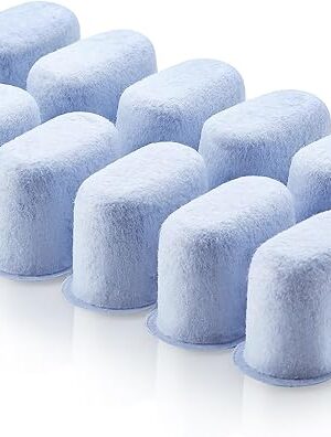 12 Pack Breville BWF100 Water Filters - Activated Charcoal Replacement Filters Compatible with Breville Espresso Machines BES870XL, BES840XL, BES920XL, BES980XL, BKC600XL, BKC700XL