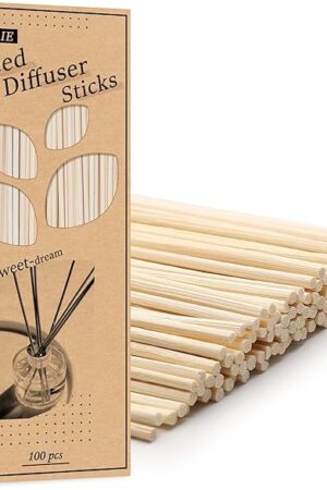 VFULIE Reed Diffuser Sticks Natural Rattan Wood Sticks