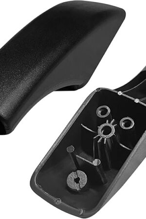 WB07X10034 2 Pack Oven Handle end caps Replacement Fits GE General Electric Stove Oven Door Handle Replaces AP3623187, 242863, AH229187, EAP229187,