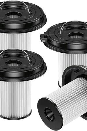 4 Pack 3789X Filter Replacement for BISSELL CleanView XR Pet 300w Lightweight Stick Cordless Vacuum Cleaner Rechargeable for BISSELL CleanView XR 200W Powerlifter Turbo Model 3797V 3789U 3797 3797W
