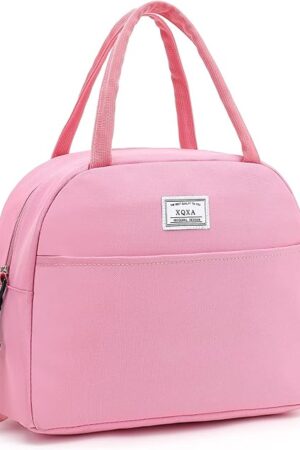 XQXA Lunch Bag Reusable Insulated Cooler Water Resistant Lunch Box Adult Tote Lunch Bag for Women/Men Work Picnic Beach or Travel