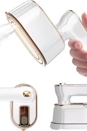 2025 New Mini Rotary Garment Steamer Iron,Clothing Steamer Handheld,Portable Steamer for Clothes,Ironing & Steaming 2 in 1 Hand Steam Iron for Clothes