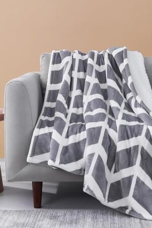 VENTIMI Electric Blanket Heated Throw, 50" x 60" Heated Blanket with 5 Heat Levels & 3 Hours Auto Off, Fast Heating Blankets with ETL & FCC Certification, Grey