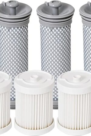 8 Pack Replacement filter kit for Tineco A10/A11 Hero, A10/A11 Master & PURE ONE S11/S12/X, PWRHERO11 Snap Cordless Vacuums, 4 pack pre filters & 4 pack post filters