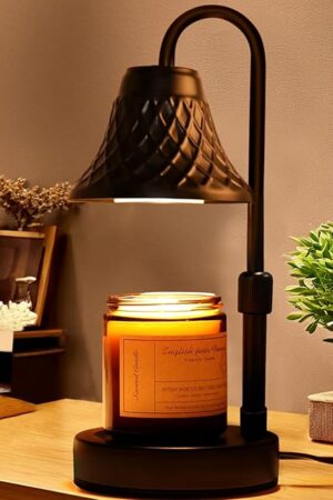 Adjustable Candle Warmer Lamp with Timer: Birthday Gifts for Women fits All Candle Jar Home Decor - Wax Warmer for Scented Wax Gifts for Women