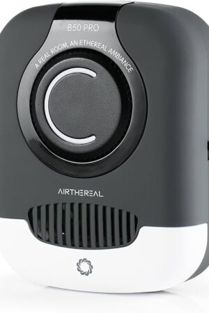 Airthereal B50-PRO Mini Ozone Generator with Negative Ion - Plug-in Odor Eliminator Disinfecting Machine with Timer and Cycled Mode
