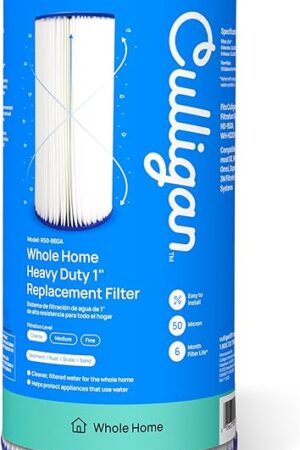 Culligan R50-BBSA Whole House Heavy Duty Water Filter Cartridge, 24,000 Gallons