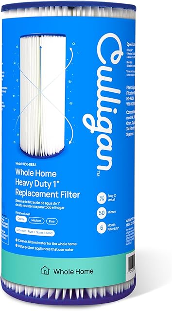 Culligan R50-BBSA Whole House Heavy Duty Water Filter Cartridge, 24,000 Gallons