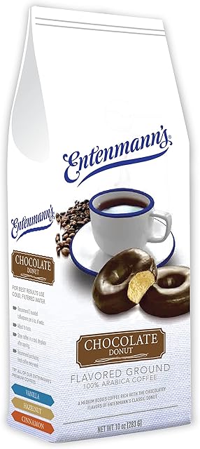 ENTENMANNS COFFEE GRND CHOC DONUT 10OZ