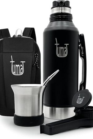 Complete Yerba Mate Kit Stainless Steel Thermos 1.2L