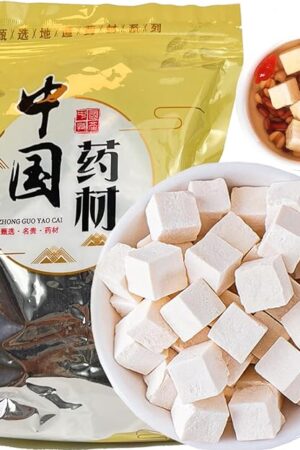 500g(17.6 oz) Fu Ling - Poria Cocos Fungus, 백복령(白茯苓) from 100% Nature (茯苓)